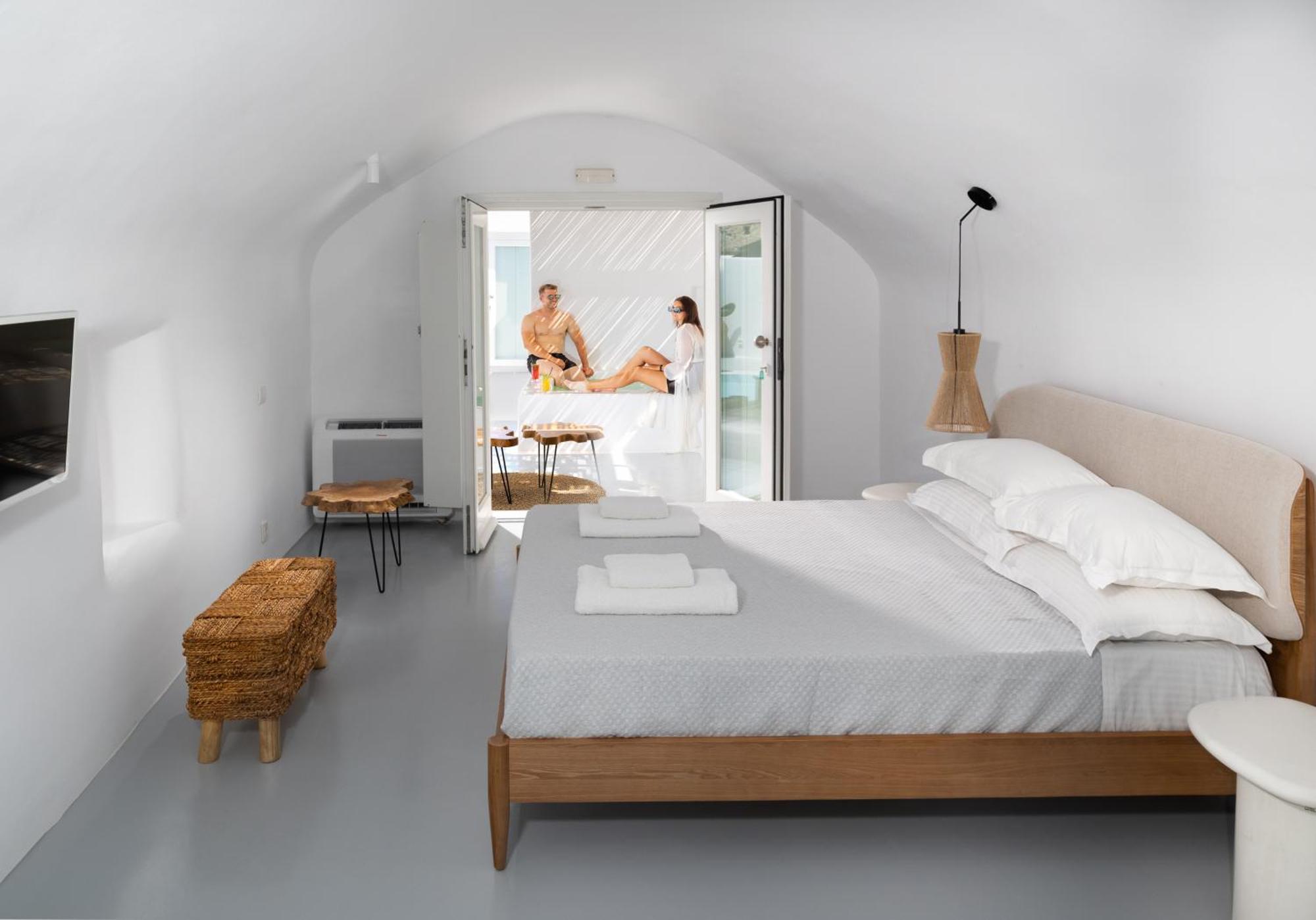 Frati Villas Beachfront Perivolos  Ngoại thất bức ảnh