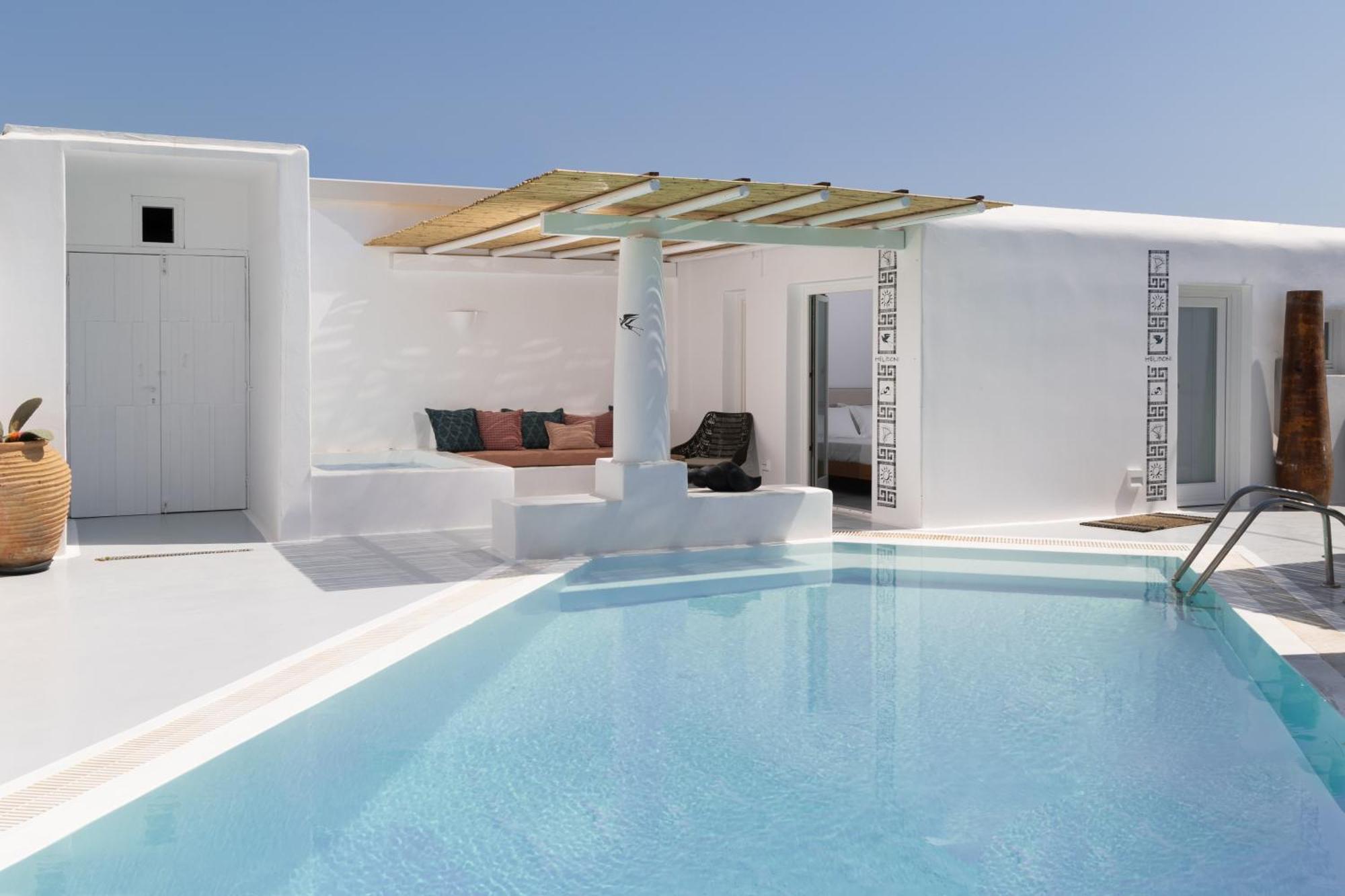 Frati Villas Beachfront Perivolos  Ngoại thất bức ảnh