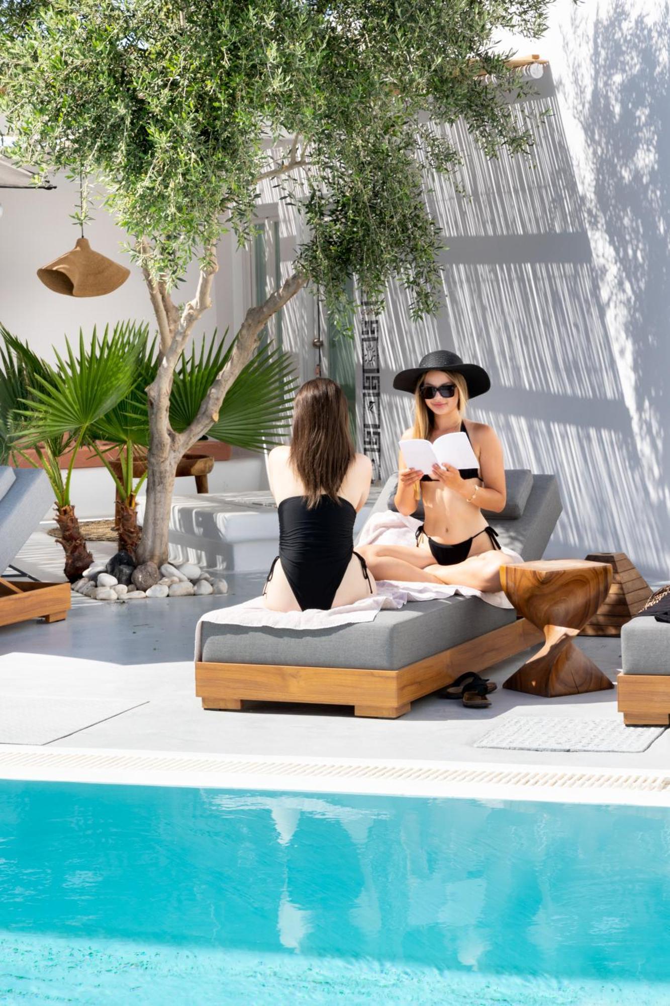 Frati Villas Beachfront Perivolos  Ngoại thất bức ảnh